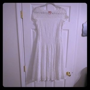 White baptism dress